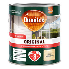 Антисептик Pinotex/Omnitex Original декоративный для дерева прозрачный основа CLR 2,5 л - фото 9
