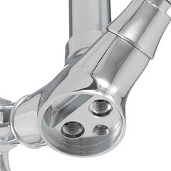 Смеситель для кухни Corsa Deco Open L хром с высоким изливом двухвентильный (1010680) - фото 7