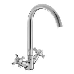 Изображение товара Смеситель для кухни Corsa Deco Open L хром с высоким изливом двухвентильный (1010680)