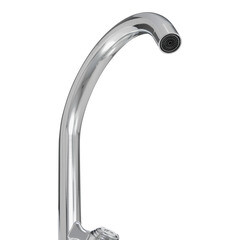 Смеситель для кухни Corsa Deco Open L хром с высоким изливом двухвентильный (1010680) - фото 3