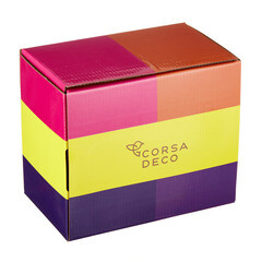 Смеситель для ванны Corsa Deco Wave L хром однорычажный c коротким изливом с лейкой (1010685) - фото 4