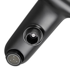 Смеситель для ванны Hansgrohe Vernis Blend черный однорычажный с коротким изливом без лейки (71440670) - фото 5