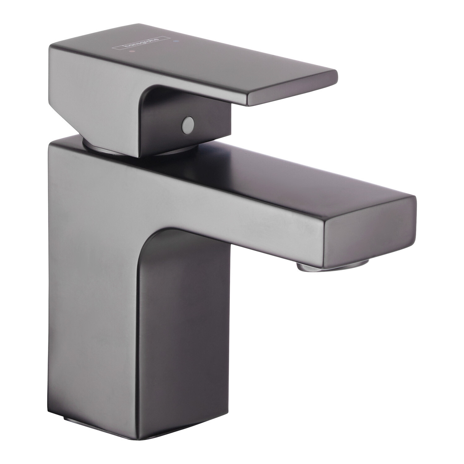 

Смеситель для раковины Hansgrohe Vernis Shape черный однорычажный с донным клапаном (71560670)