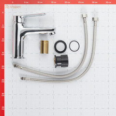 Смеситель для раковины Esko Lagos однорычажный хром (LG 26) - фото 2