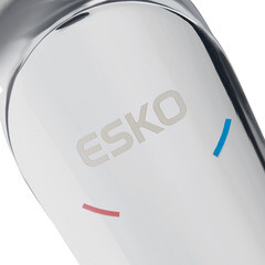 Смеситель для ванны Esko Lagos хром однорычажный с коротким изливом без лейки (LG 54) - фото 6