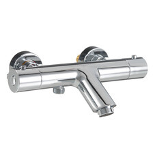 Смеситель для ванны Esko Mikros хром термостатический с коротким изливом без лейки (T3054)