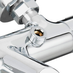 Смеситель для ванны Esko Mikros хром термостатический с коротким изливом без лейки (T3054) - фото 5