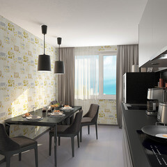 Обои вспененный винил на бумажной основе Sonet Ромашки 901302 (0,53х10 м) - фото 6