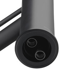 Смеситель для раковины Damixa Scandinavian Pure однорычажный черный (360210300) - фото 4