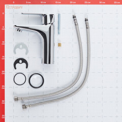 Смеситель для раковины AM.PM Gem однорычажный хром (F90A02100) - фото 2