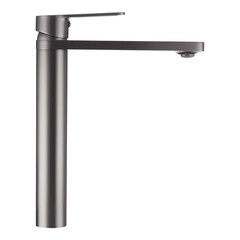 Смеситель для раковины высокий Tokito Kobe однорычажный графит (TOK-KOB-1012) - фото 15