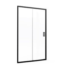 Душевая дверь Domani-Spa DoorCube стекло прозрачное 130х190 см профиль черный 5 мм раздвижная (DS04DCb130L0Cl00.Gt-Black)