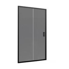 Душевая дверь Domani-Spa DoorCube стекло тонированное 120х190 см профиль черный 5 мм раздвижная (DS04DCb120L0T00.Gt-Black)