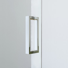 Душевая дверь Domani-Spa DoorCube стекло прозрачное 100х190 см профиль белый 5 мм раздвижная (DS04DCb100L0Cl00.W) - фото 6