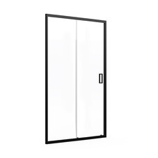 Душевая дверь раздвижная стекло прозрачное Domani-Spa DoorCube 110х190 см профиль черный (DS04DCb110L0Cl00.Gt-Black)