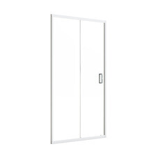 Душевая дверь Domani-Spa DoorCube стекло прозрачное 100х190 см профиль белый 5 мм раздвижная (DS04DCb100L0Cl00.W)