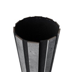 Панель акустическая 600х2750х9 мм Artiva бетон 1,65 кв.м (00-00086814) - фото 5