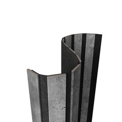 Панель акустическая 600х2750х9 мм Artiva бетон 1,65 кв.м (00-00086814) - фото 4