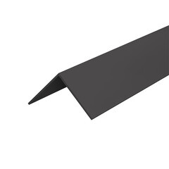 Изображение товара Уголок ПВХ 10х10х2700 мм 093 графит