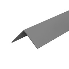 Изображение товара Уголок ПВХ 10х10х2700 мм 005 серый