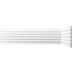 Изображение товара Панель декоративная из экополимера 200х2600х9 мм Bello Deco XPS СП 05/2.6 белая 0,52 кв.м