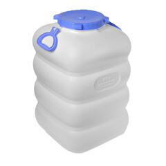 Изображение товара Фляга для жидких/сыпучих веществ Мартика Гранде 80 л пластиковая с крышкой белая