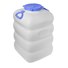 Изображение товара Фляга для жидких/сыпучих веществ Мартика Гранде 100 л пластиковая с крышкой белая
