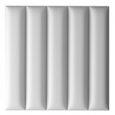 Панель декоративная из экополимера 500х500х35 мм Bello Deco Polymer СП 19 белая 0,25 кв.м