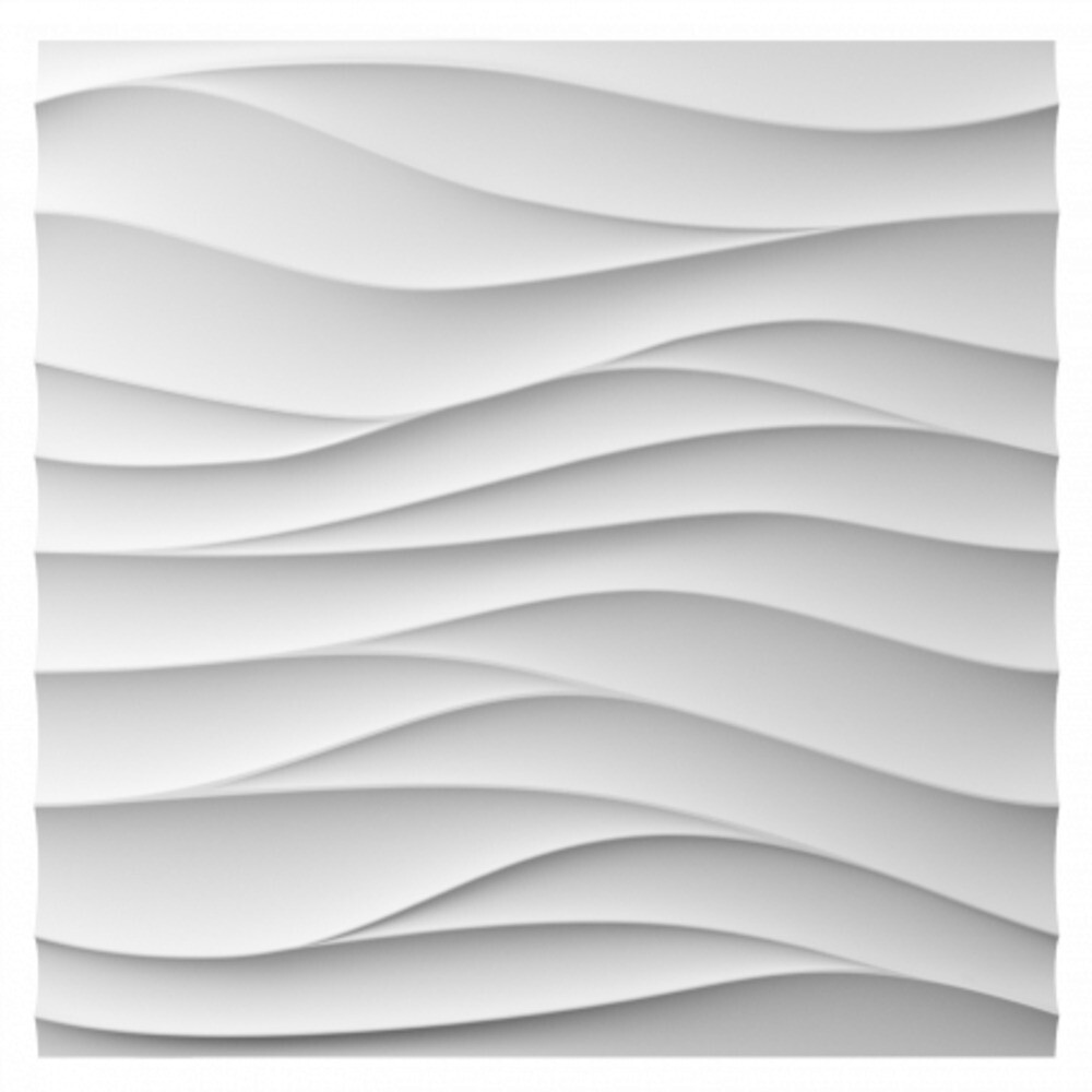 

Панель декоративная из экополимера 500х500х15 мм Bello Deco Polymer СП 13 белая 0,25 кв.м, Белый