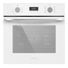 Изображение товара Духовой шкаф электрический встраиваемый Maunfeld EOEM7610W 595 мм белый