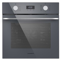 Духовой шкаф электрический встраиваемый Maunfeld EOEM7610DGR 595 мм графит