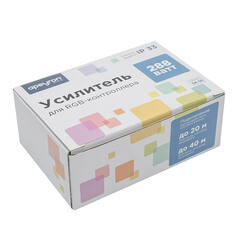 Усилитель контроллера RGB Apeyron (04-04) 288 Вт 12/24 В IP33 - фото 11