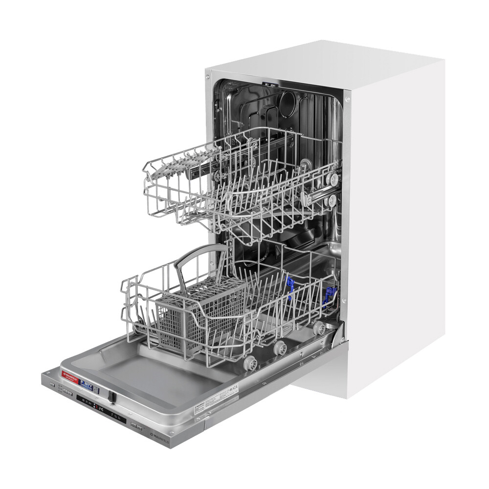 

Посудомоечная машина встраиваемая Maunfeld MLP45120 Light Beam 45 см нержавеющая сталь (КА-00023205)
