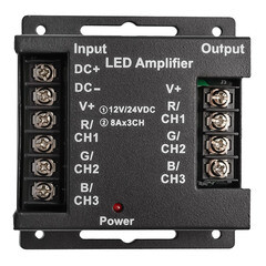 Усилитель контроллера RGB Apeyron (04-04) 288 Вт 12/24 В IP33 - фото 9