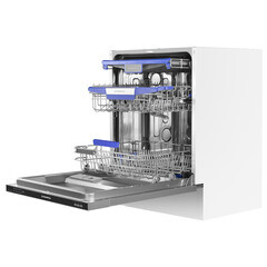 Изображение товара Посудомоечная машина встраиваемая Maunfeld MLP-123I Light Beam 60 см нержавеющая сталь