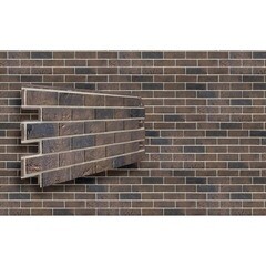 Панель фасадная Технониколь Кирпич 1000х420 мм йорк - фото 2