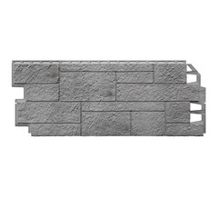 Панель фасадная Технониколь Песчаник 1000х420 мм светло-серый - фото 2