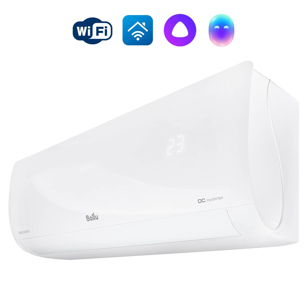 Изображение товара Настенная сплит-система Ballu Discovery DC BSVI-07HN8 2800 Вт IP24