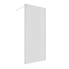 Изображение товара Душевая перегородка RGW WA 08 хром 100х195 см стекло рифленое 8 мм