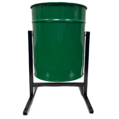 Изображение товара Урна мусорная 21 л металлическая зеленая