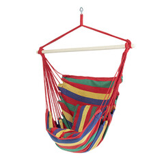 Изображение товара Кресло-гамак Green Glade красное 1,2х0,9 м с деревянными планками и подушкой (G-052)