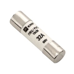 Вставка плавкая EKF ПВЦ 32А 50 кА 500 В цилиндрическая (pvc-10x38-32) - фото 2