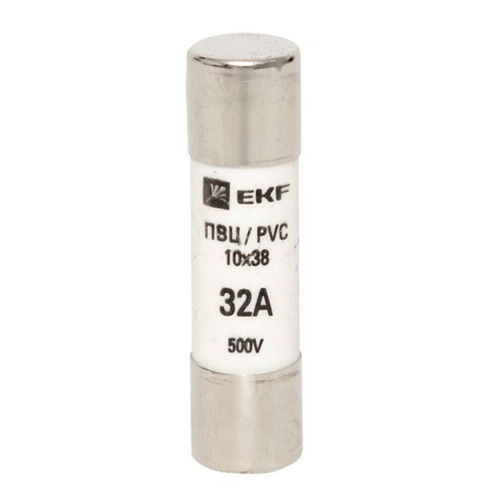 

Вставка плавкая EKF ПВЦ 32А 50 кА 500 В цилиндрическая (pvc-10x38-32)