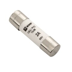 Вставка плавкая EKF ПВЦ 2А 50 кА 500 В цилиндрическая (pvc-10x38-2) - фото 2