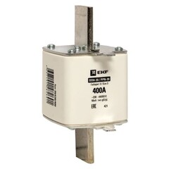 Изображение товара Вставка плавкая EKF ППН-39 400А 50 кА 660 В (fus-39/630/400)