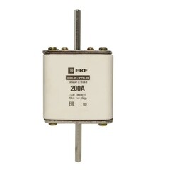 Вставка плавкая EKF ППН-39 200А 50 кА 660 В (fus-39/630/200) - фото 2
