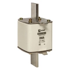 Вставка плавкая EKF ППН-39 200А 50 кА 660 В (fus-39/630/200) - фото 1