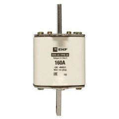 Вставка плавкая EKF ППН-39 160А 50 кА 660 В (fus-39/630/160) - фото 7