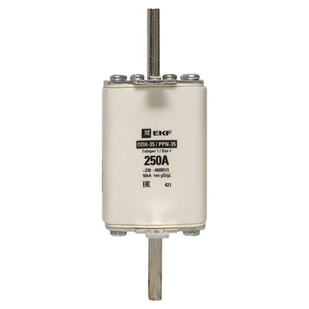 

Вставка плавкая EKF ППН-35 250А 50 кА 660 В (fus-35/250)