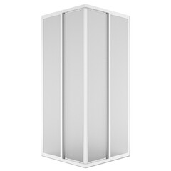 Изображение товара Душевой уголок Plastic Line City Comfort белый 90х90х177 см квадрат полистирол 2 мм (ДУS_016726)